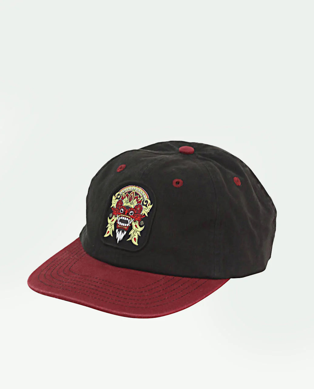 Padang Cup 24 Snapback Cap - Red/Black