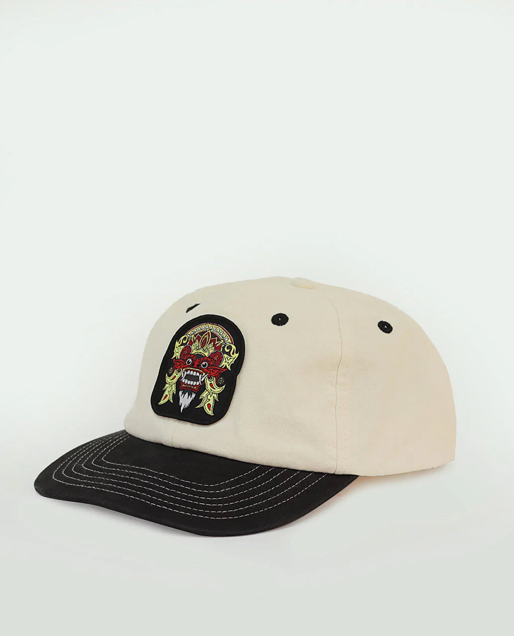 Padang Cup 24 Snapback Cap - White/Black