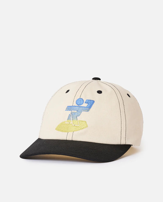 Liquid Trips Adjustable Cap - Washed Black/Bone