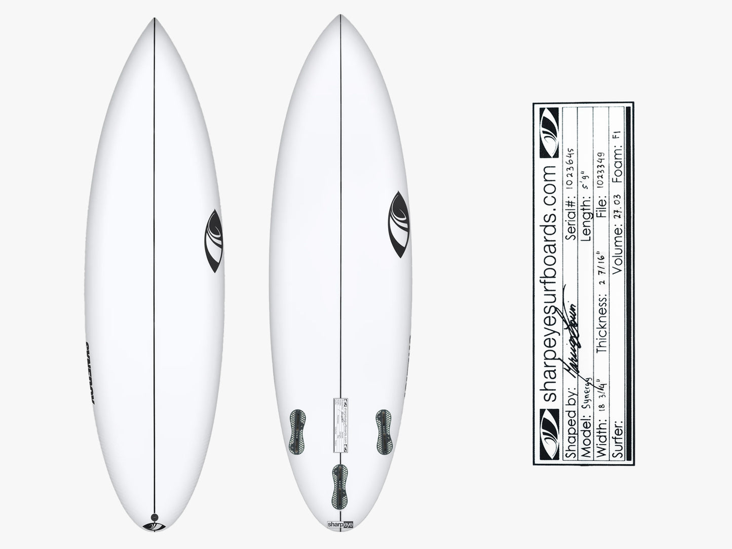 SharpEye Synergy Squash Tail