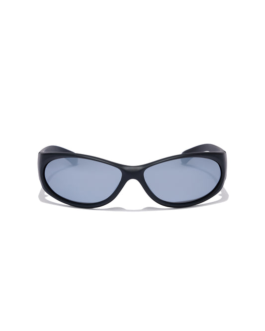 RV-Demon Speed Matte Black Silver-Grey Polarized