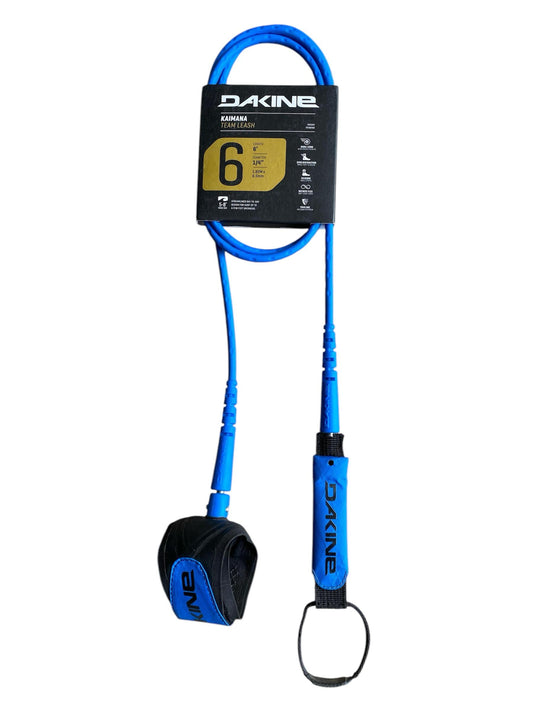 DK Kaimana Team 6' x 1/4' Surf Leash - Various Colors