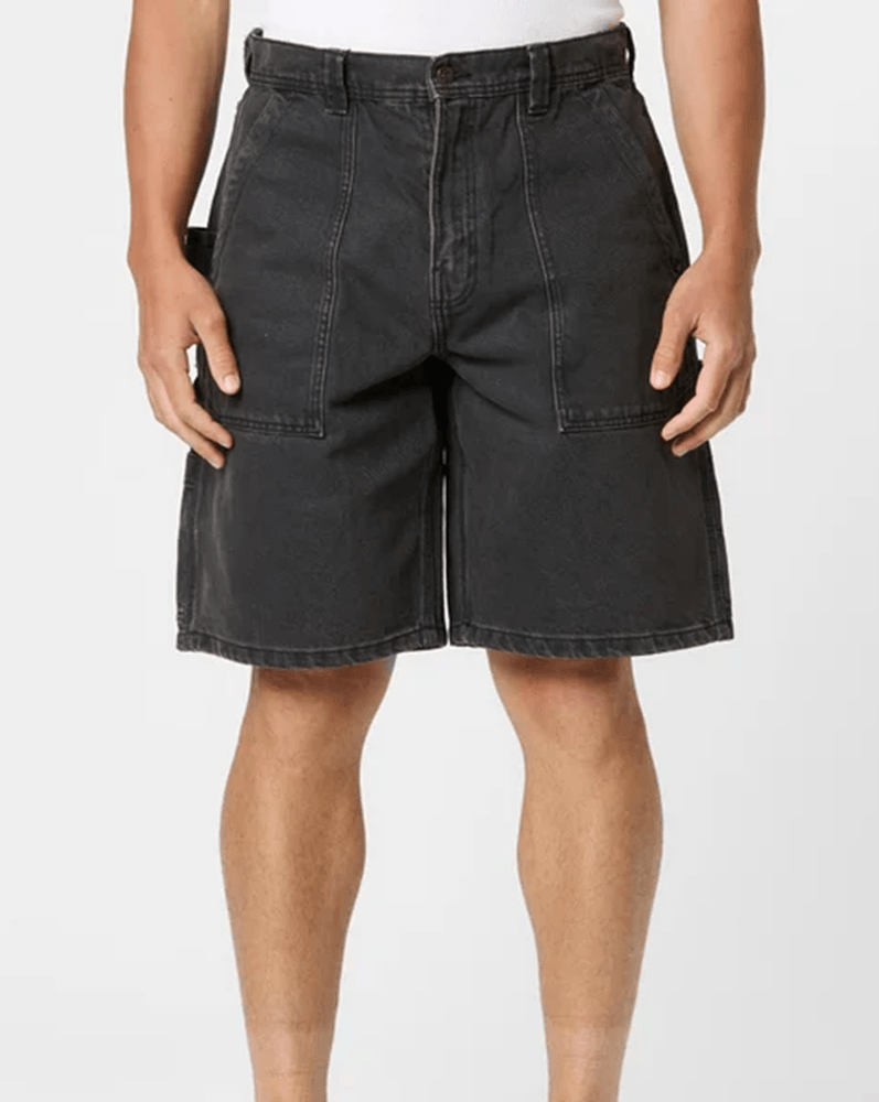 Original Vans Skate Utility Loose Denim Short - Black/Denim