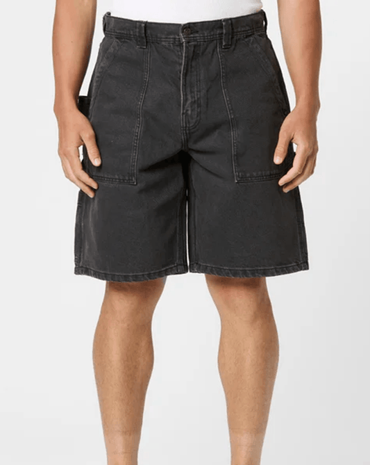 Original Vans Skate Utility Loose Denim Short - Black/Denim