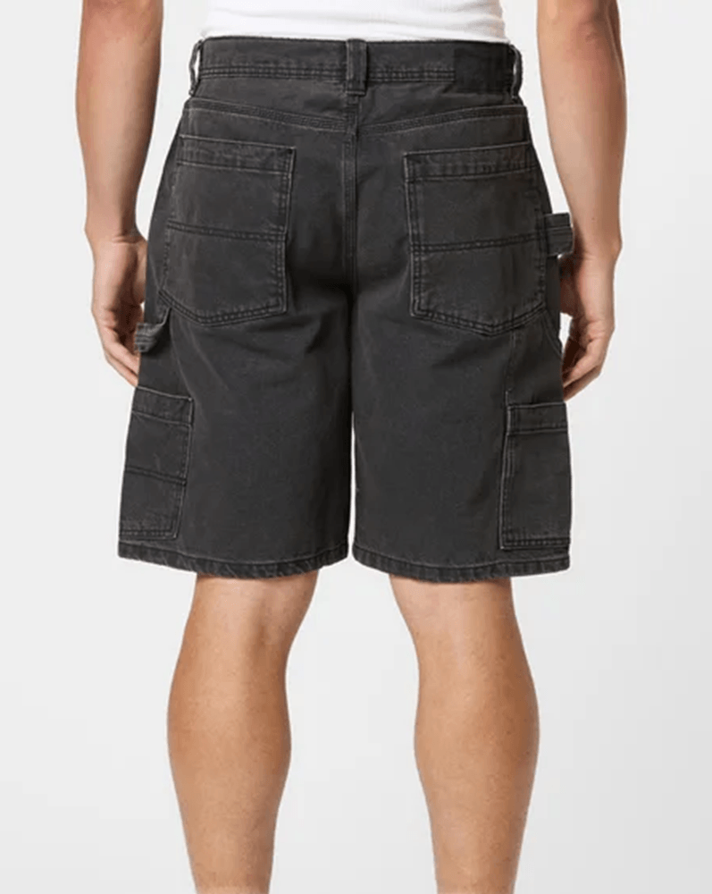 Original Vans Skate Utility Loose Denim Short - Black/Denim