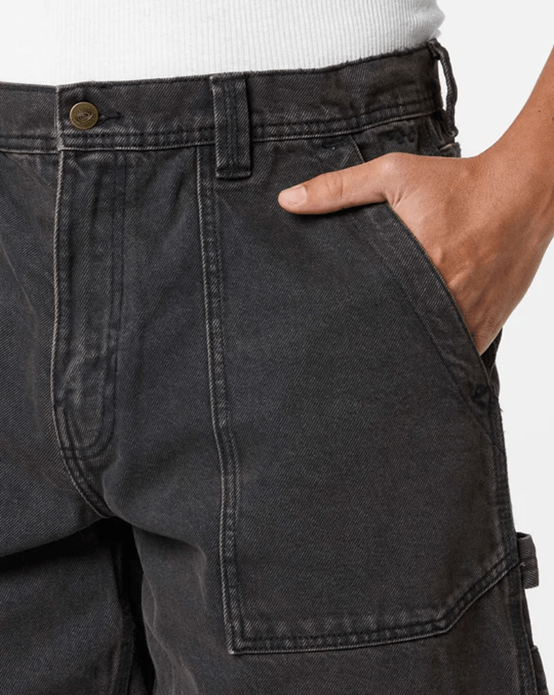 Original Vans Skate Utility Loose Denim Short - Black/Denim