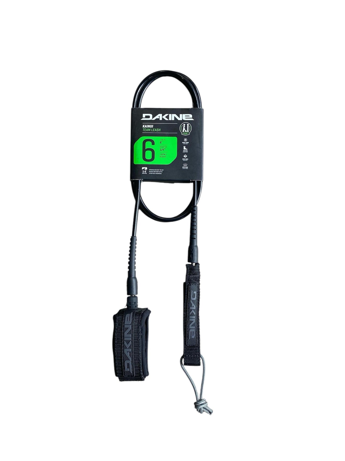 DK Kainui Team 6" x 1/4" Leash - Various Colors