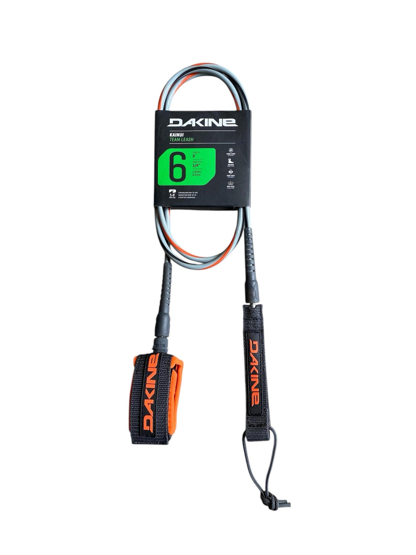 DK Kainui Team 6" x 1/4" Leash - Various Colors