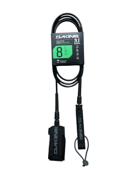 DK Kainui Team 8" x 1/4" Leash - Irons Black