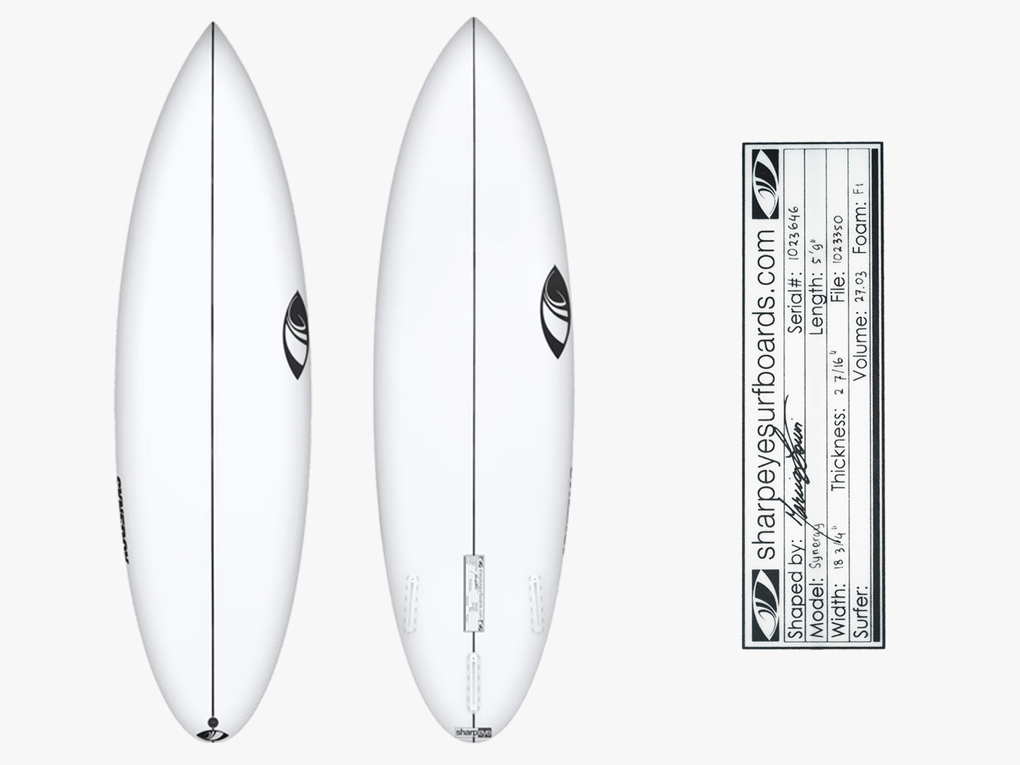 SharpEye Synergy Squash Tail