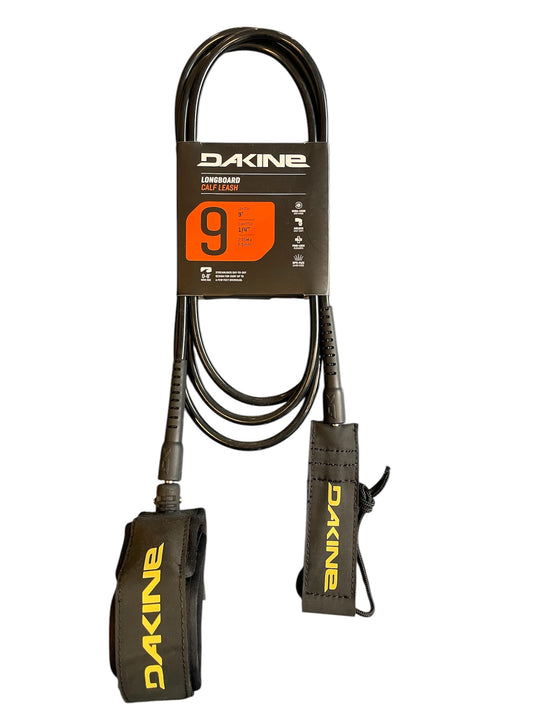 DK Longboard Calf 9' X 1/4" - Black/Yellow