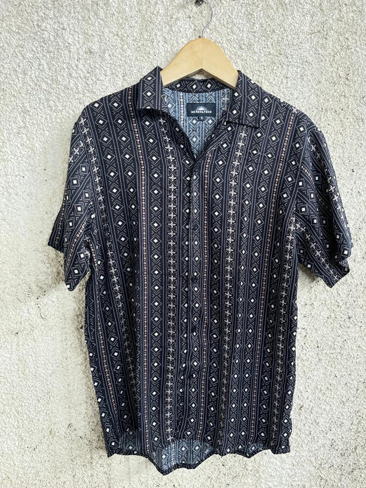 Wearsly 3Motif Black Shirt