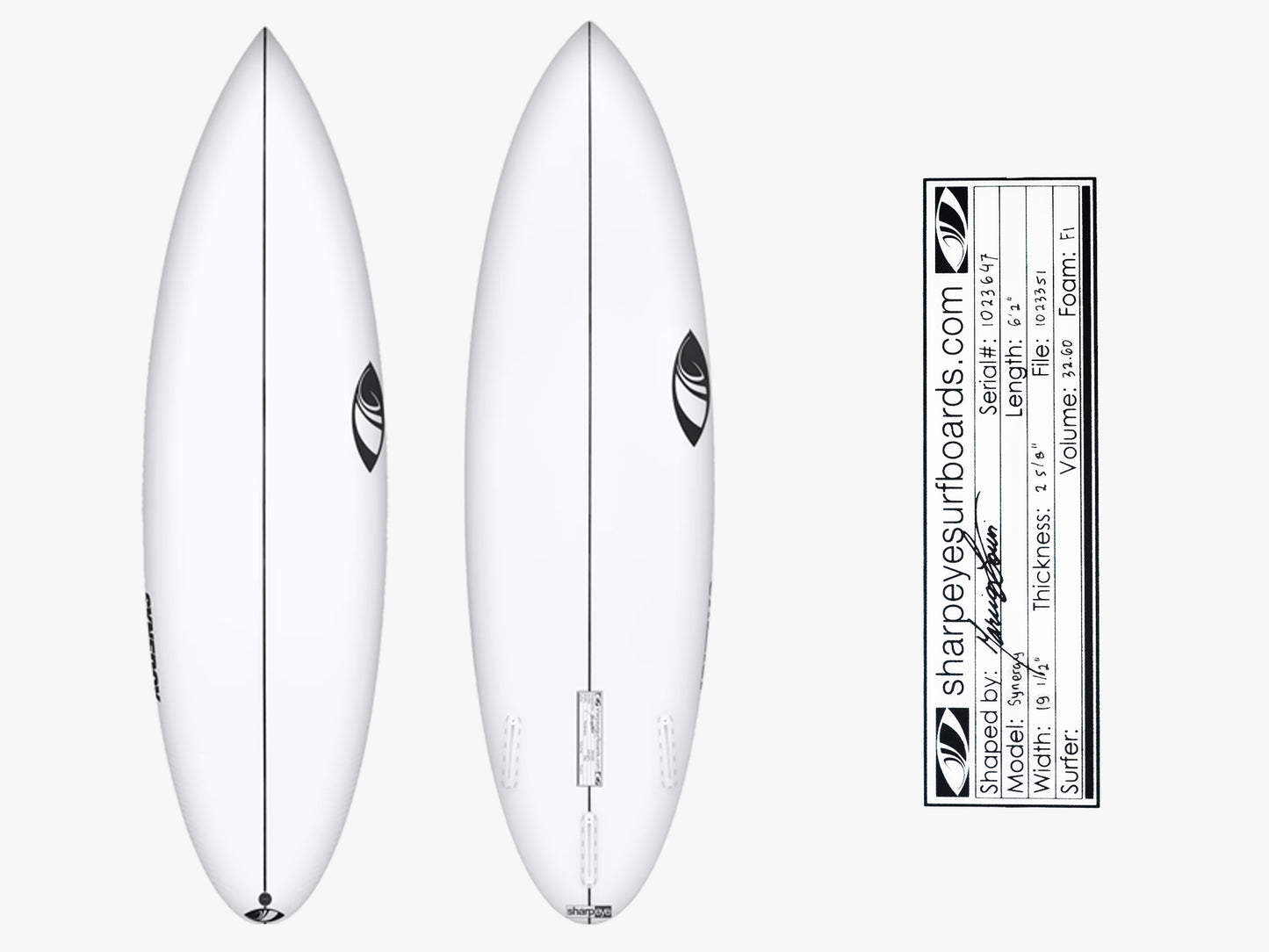 SharpEye Synergy Squash Tail