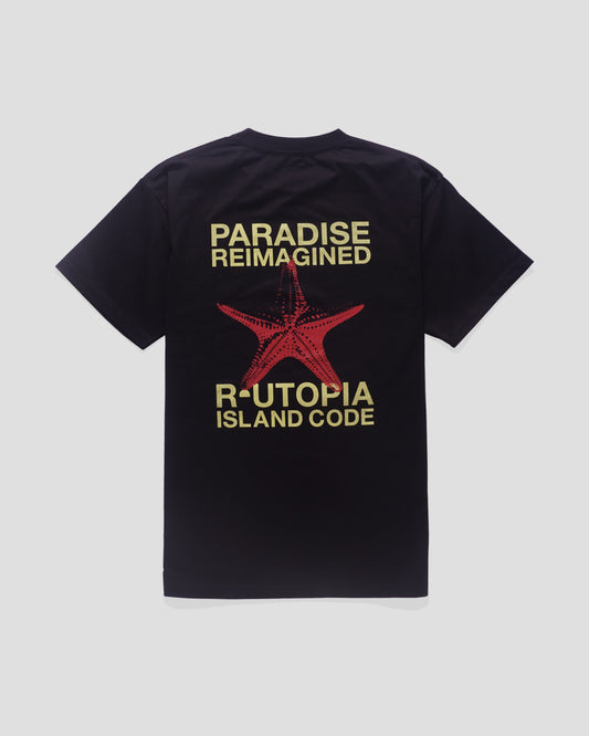Rutopia Star Frontline Tee Men - Black
