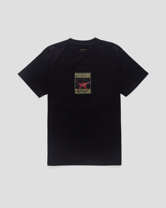 Rutopia Star Frontline Tee Men - Black