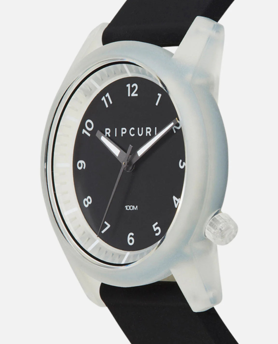 Cambridge Silicone Number Dial Watch - Clear