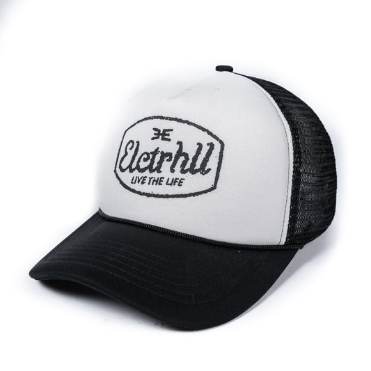 AHCT ELECTROHIVE Truckercap - Black/ White