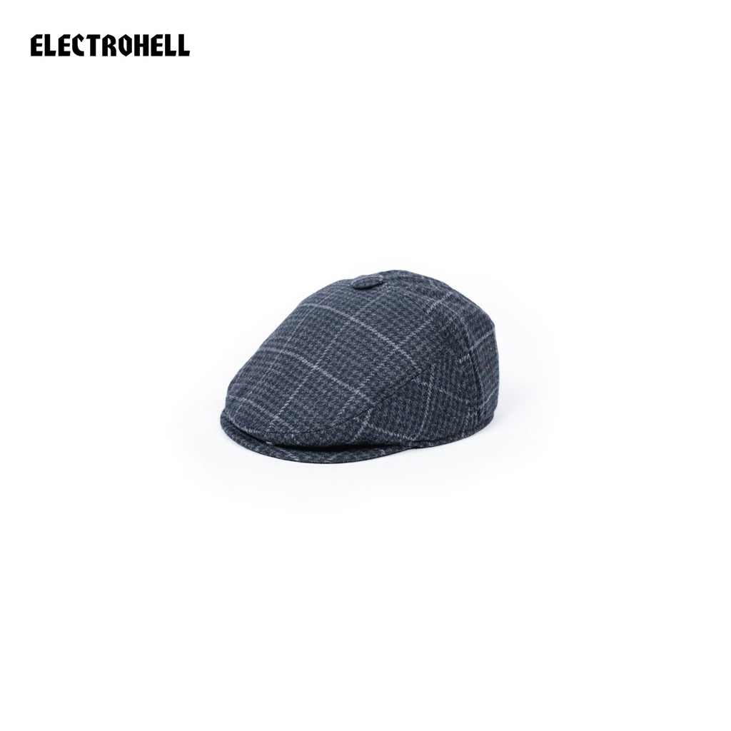 AHFCS REFINET Flatcap - Black Grey