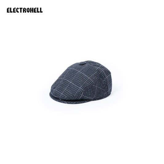 AHFCS REFINET Flatcap - Black Grey