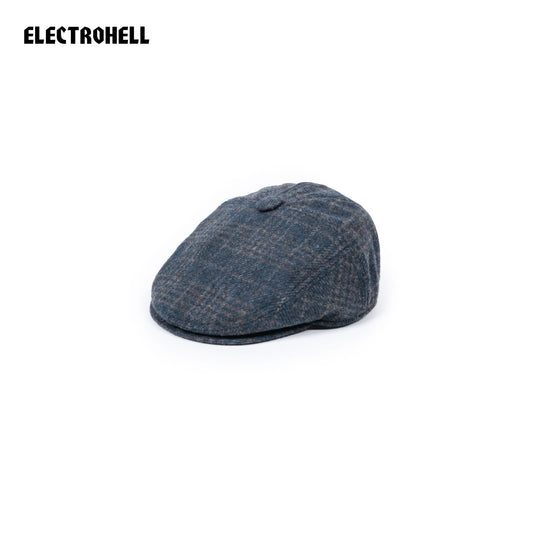 AHFCS DAPPER Flatcap - Black Brown