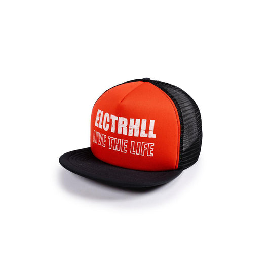 AHT CANVAS  Truckercap - Black/ Red