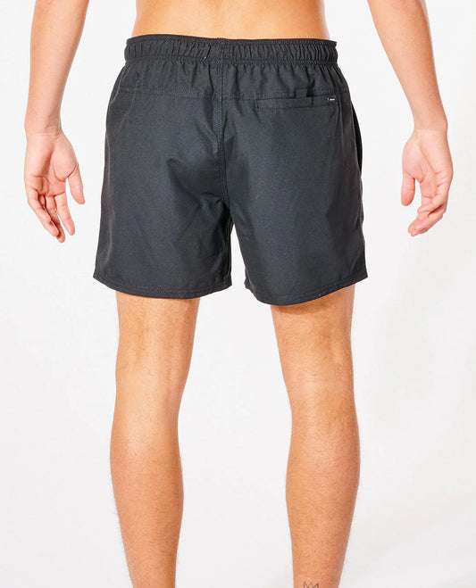 Offset Volley 15" Boardshort - Black