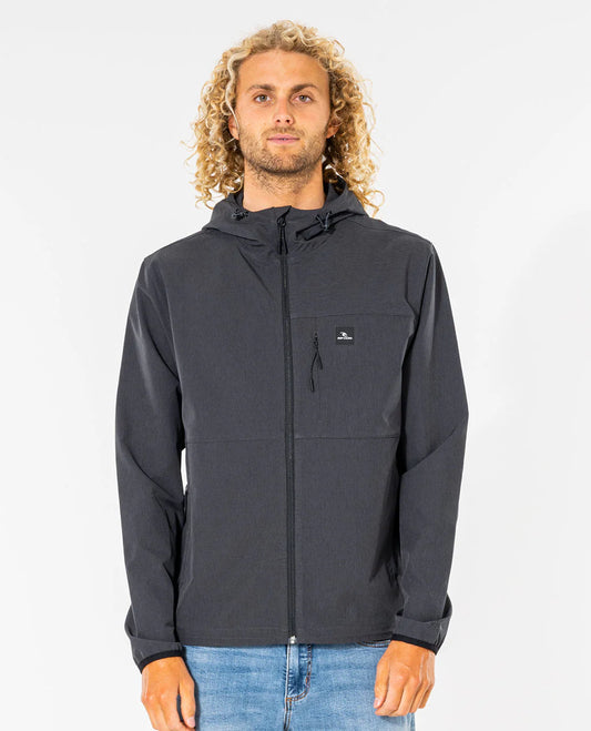Elite Anti-Series Zip Through Jacket - Black
