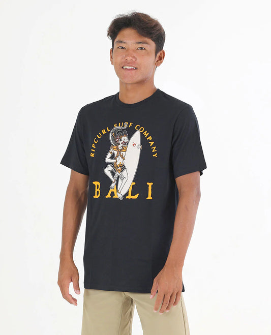 Hanuman Bali Tee - Black