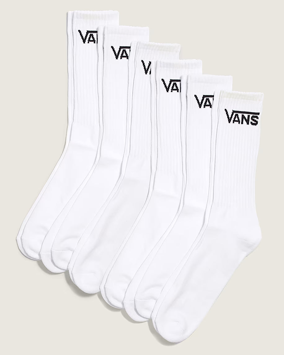 Vans Classic Crew Socks 6PK