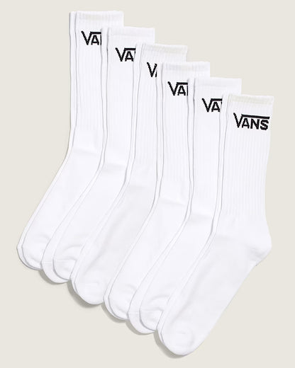 Vans Classic Crew Socks 6PK
