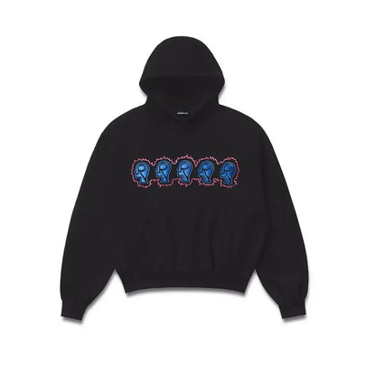 Dancing Head Hoodie - Black