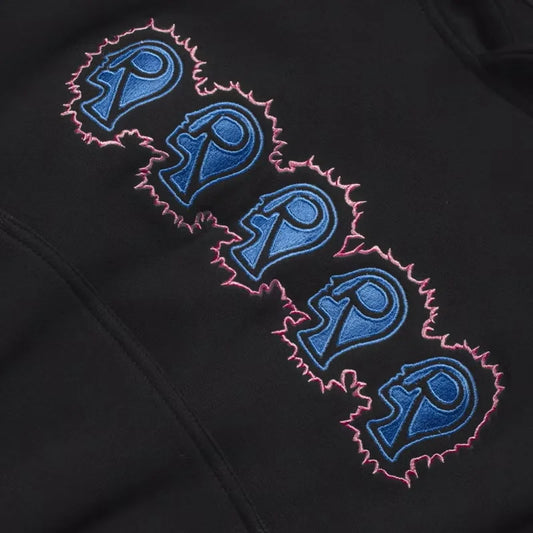 Dancing Head Hoodie - Black
