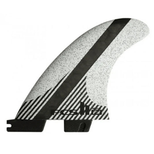 FCS II Fire Wire Pc Carbon Thruster Fins - White