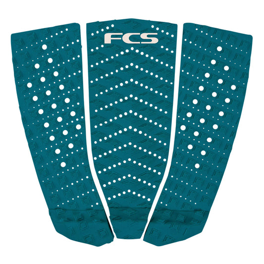 FCS T-3W Essential Series Traction Pad - Tidal Teal