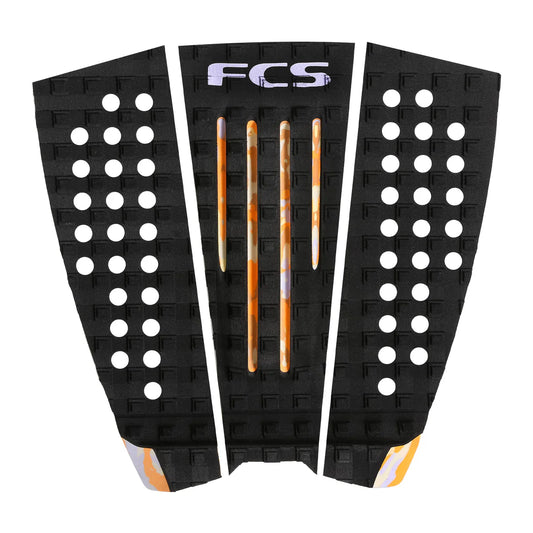 FCS Julian Wilson Traction Pad - Black/Mutli Camo