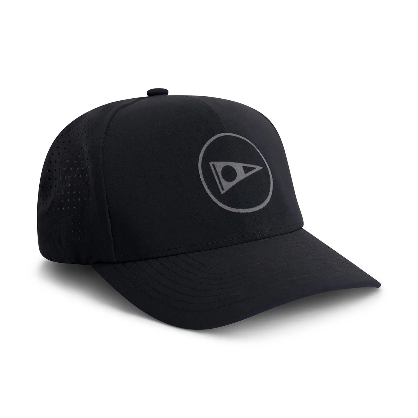 Florence Cordura® Airtex Delta Trucker Hat  - Black