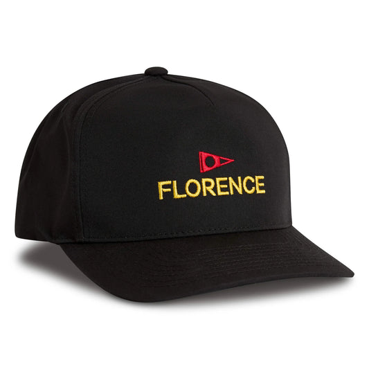 Florence Logo Twill Hat - Black