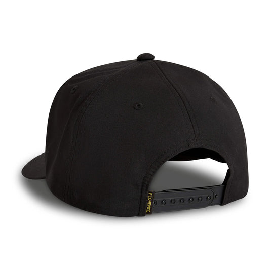 Florence Logo Twill Hat - Black