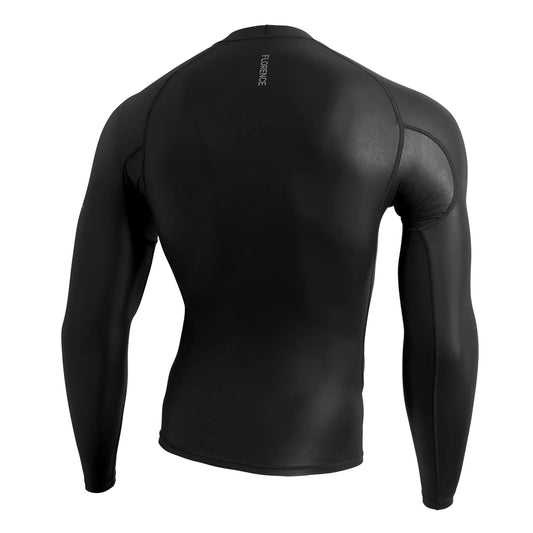 Florence Windshield Long Sleeve Rashguard - Black