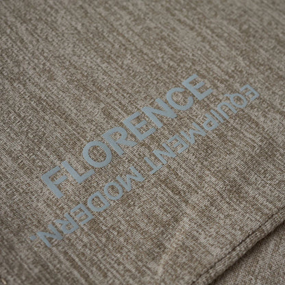 Airtex Long Sleeve Hooded Shirt - Heather Vintage Khaki