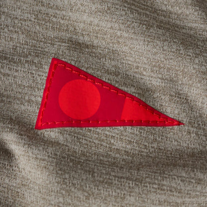 Airtex Long Sleeve Hooded Shirt - Heather Vintage Khaki