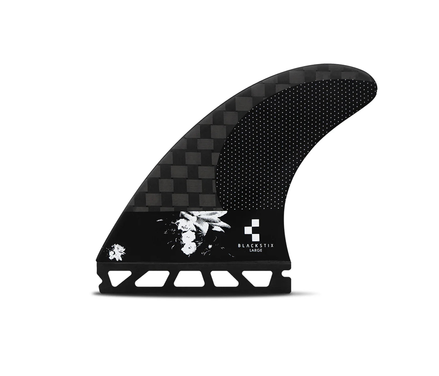 FUTURES Ando Blackstix Thruster Large Fins - Black