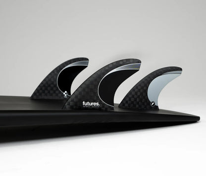 FUTURES Vector 3/2 Large Blackstix Thruster - Silver