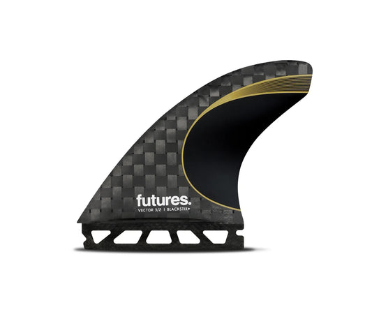 FUTURES Vector 3/2 Medium Blackstix Thruster - Gold