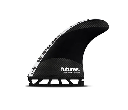 Future JJF Techflex Pro Thruster Fins - Digi White