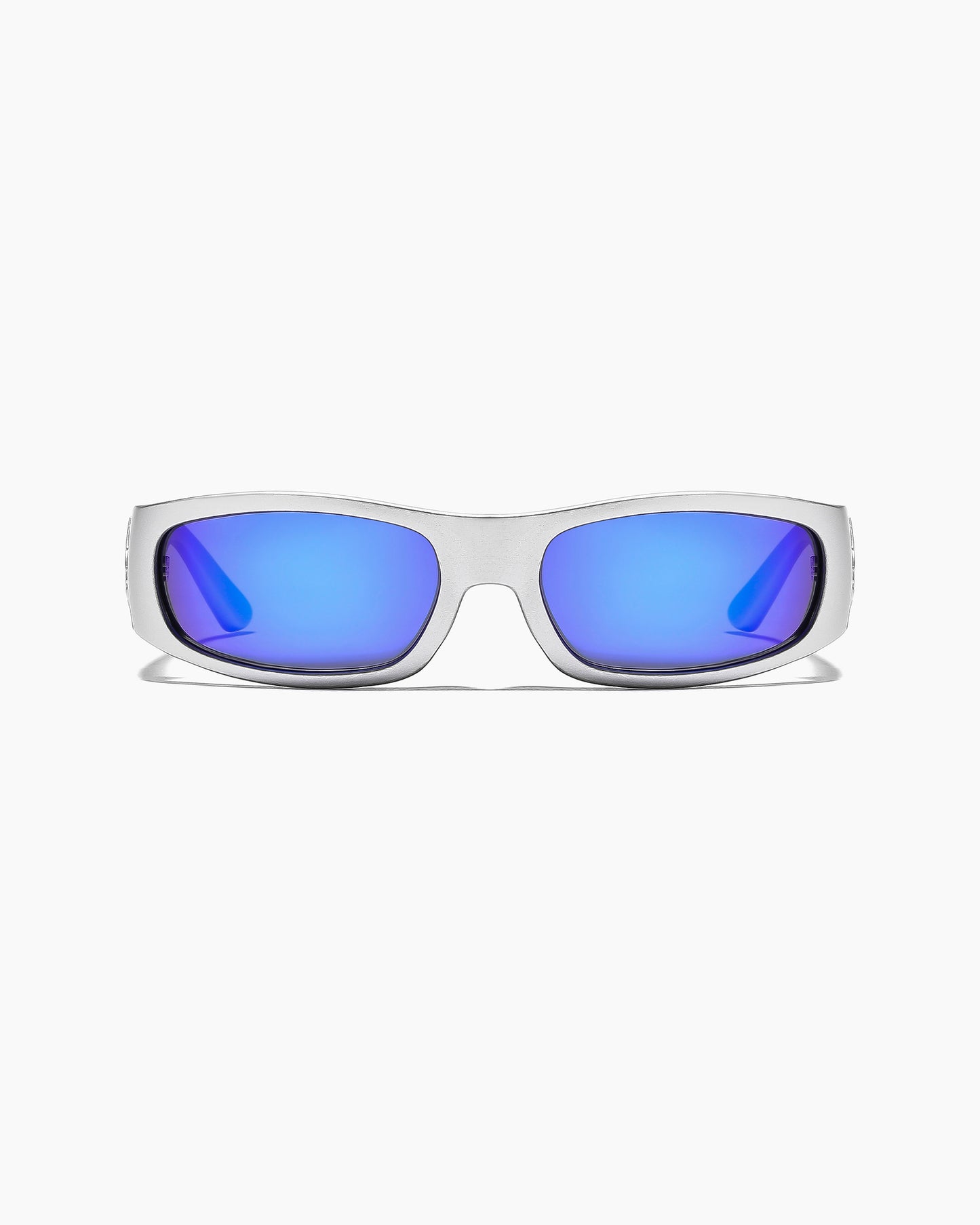 RV- Parasite Matte Chrome - Blue Reflective Polarized