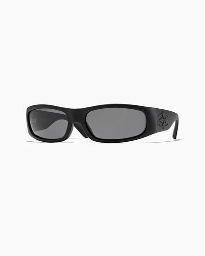 RV- Parasite Matte Black - Black Polarized