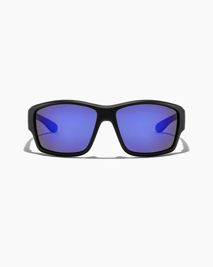 RV- The Decline Matte Black - Blue Reflective Polarized