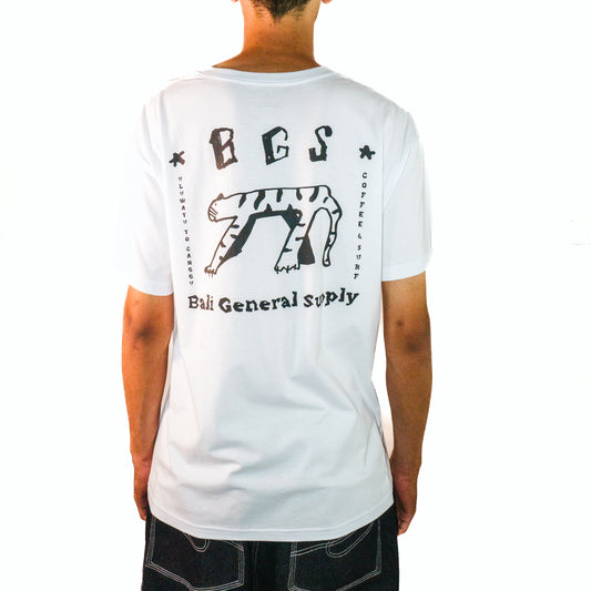 BGS Macan Tee - White