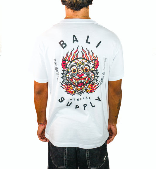 BGS Barong Men Tee White